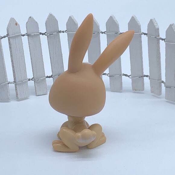 Littlest Pet Shop Bunny 28 Brown Tan Hasbro 2006 - Picture 2 of 4